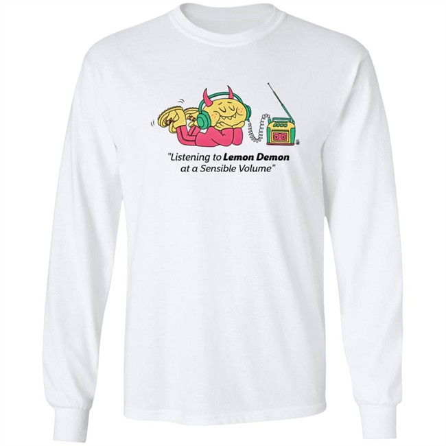 Topatoco Merch Listening To Lemon Demon Shirt Topatoco Merch Listening To Lemon Demon Shirt