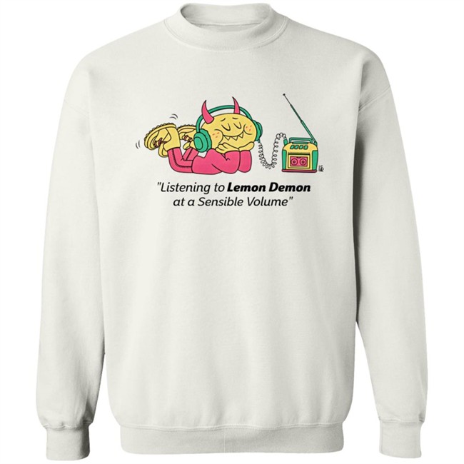 Topatoco Merch Listening To Lemon Demon Shirt Topatoco Merch Listening To Lemon Demon Shirt