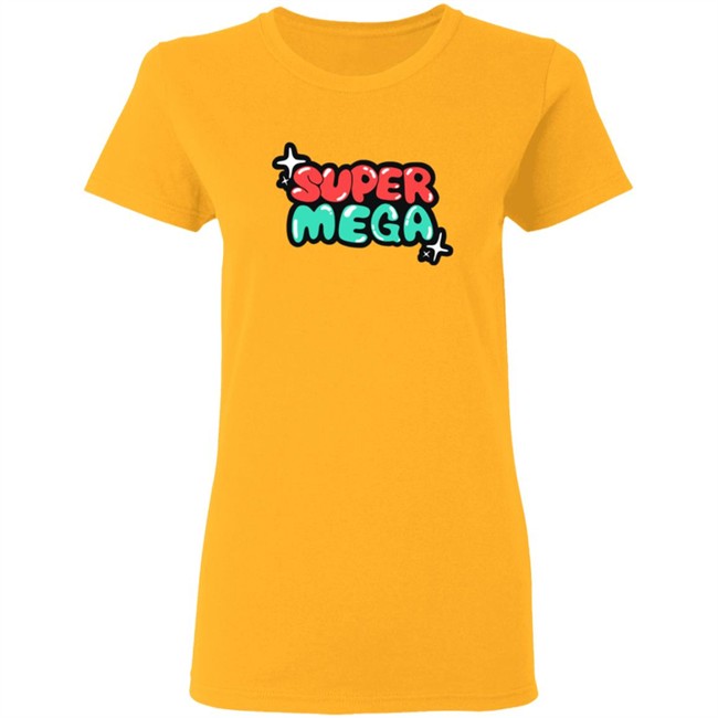 Supermega Merch Supermega 5 Year Anniversary Tee Shirt Supermega Merch Supermega 5 Year Anniversary Tee Shirt