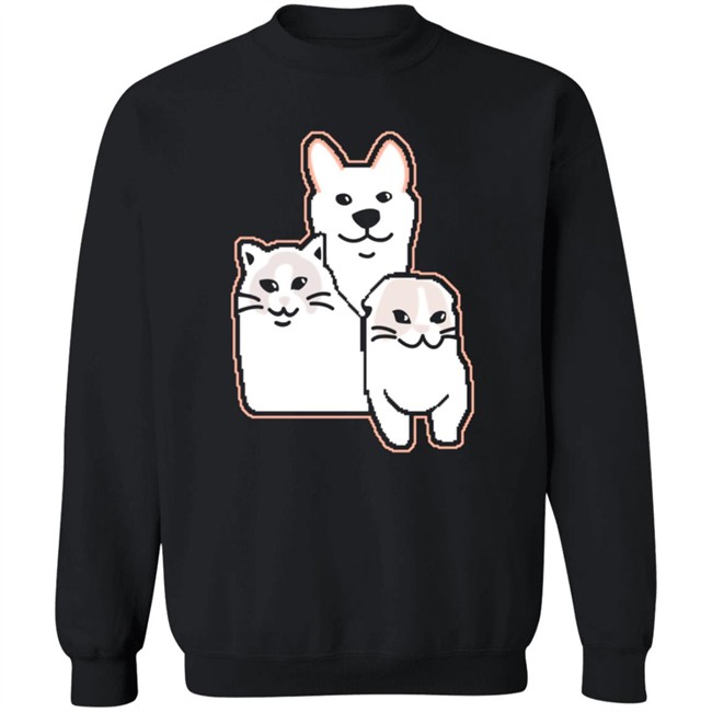 Fanjoy Lg Xchocobars Dog And Cat Sweatshirt Shirt Fanjoy Lg Xchocobars Dog And Cat Sweatshirt Shirt