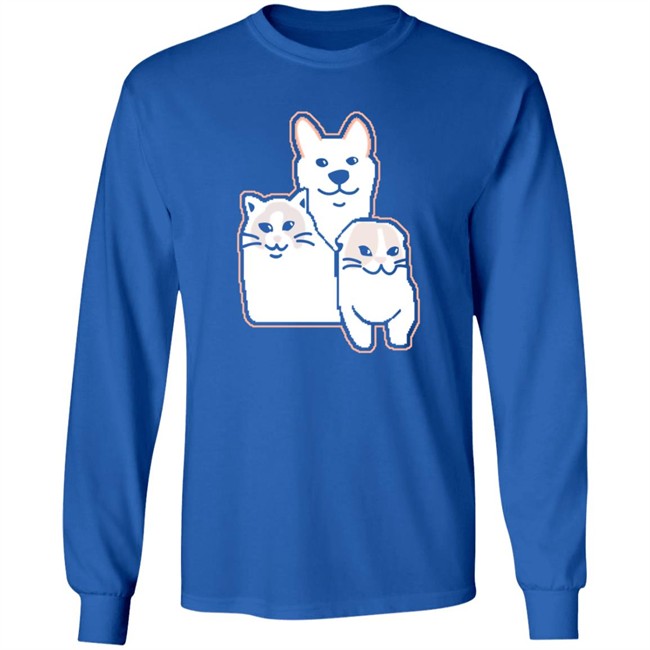 Fanjoy Lg Xchocobars Dog And Cat Sweatshirt Shirt Fanjoy Lg Xchocobars Dog And Cat Sweatshirt Shirt