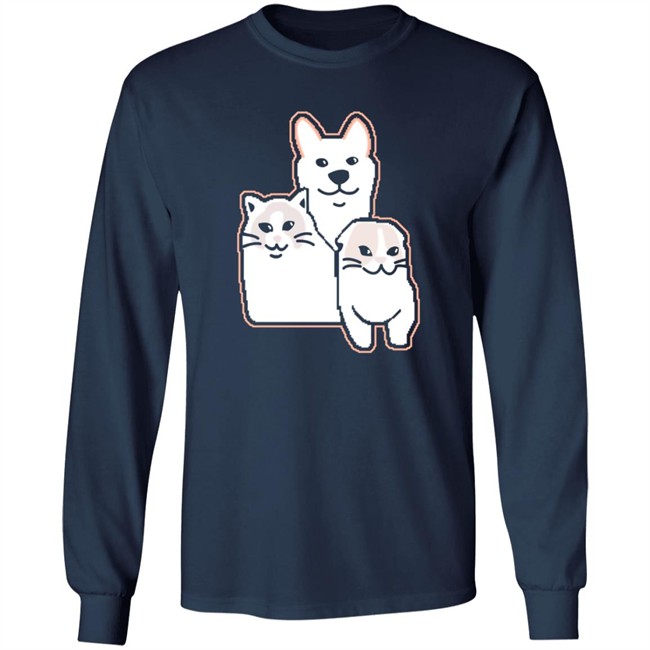 Fanjoy Lg Xchocobars Dog And Cat Sweatshirt Shirt Fanjoy Lg Xchocobars Dog And Cat Sweatshirt Shirt