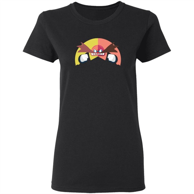 Sega Merch Symmetrical Doctor Eggman Tee Shirt Sega Merch Symmetrical Doctor Eggman Tee Shirt