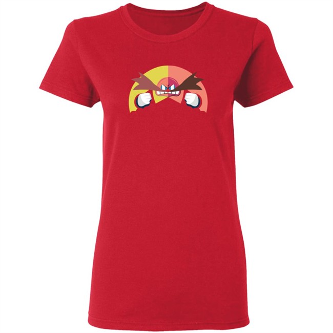 Sega Merch Symmetrical Doctor Eggman Tee Shirt Sega Merch Symmetrical Doctor Eggman Tee Shirt