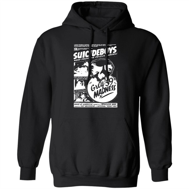 G59 Records Merch Grey59 Madness T Shirt Black G59 Records Merch Grey59 Madness T Shirt Black