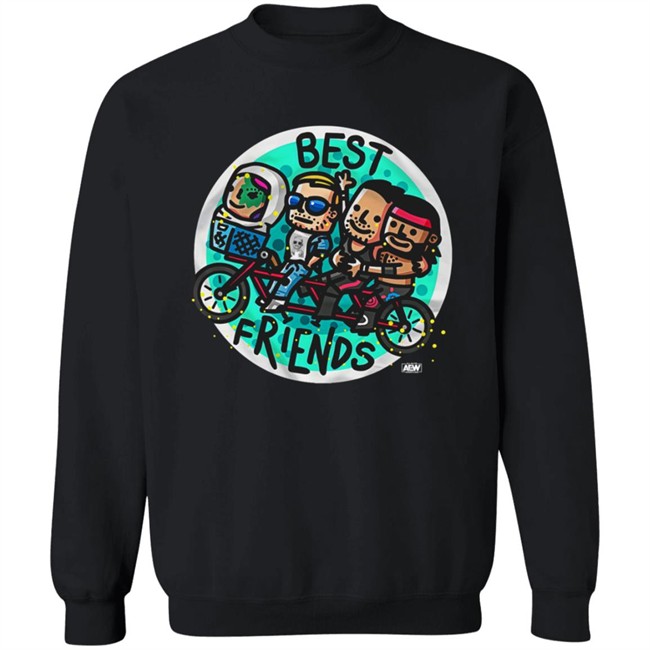 Pro Wrestling Tees Merch Kris Statlander Orange Cassidy & Best Friends Shirt Pro Wrestling Tees Merch Kris Statlander Orange Cassidy & Best Friends Shirt