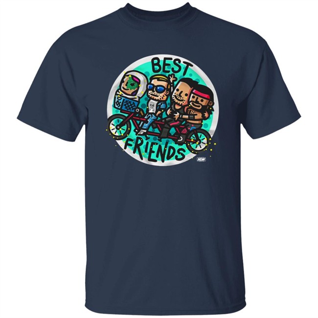 Pro Wrestling Tees Merch Kris Statlander Orange Cassidy & Best Friends Shirt Pro Wrestling Tees Merch Kris Statlander Orange Cassidy & Best Friends Shirt