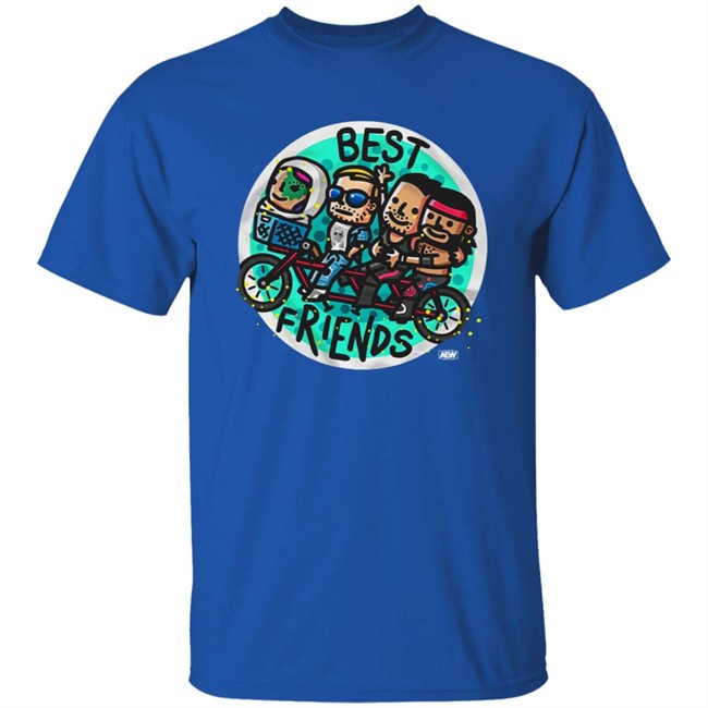 Pro Wrestling Tees Merch Kris Statlander Orange Cassidy & Best Friends Shirt Pro Wrestling Tees Merch Kris Statlander Orange Cassidy & Best Friends Shirt
