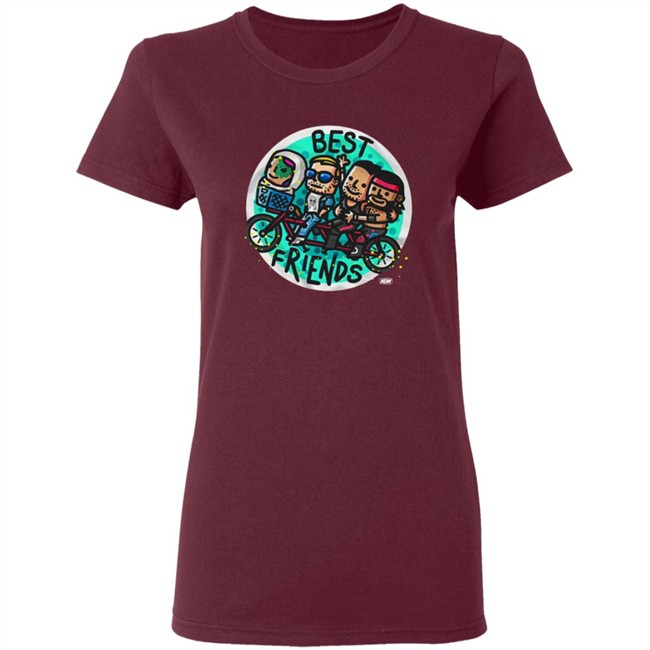 Pro Wrestling Tees Merch Kris Statlander Orange Cassidy & Best Friends Shirt Pro Wrestling Tees Merch Kris Statlander Orange Cassidy & Best Friends Shirt