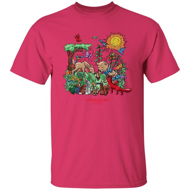 The Hundreds Earth Day T Shirt The Hundreds Earth Day T Shirt