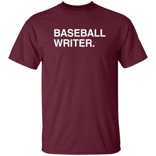 Obviousshirts Merch Baseball Writer T Shirt Obviousshirts Merch Baseball Writer T Shirt