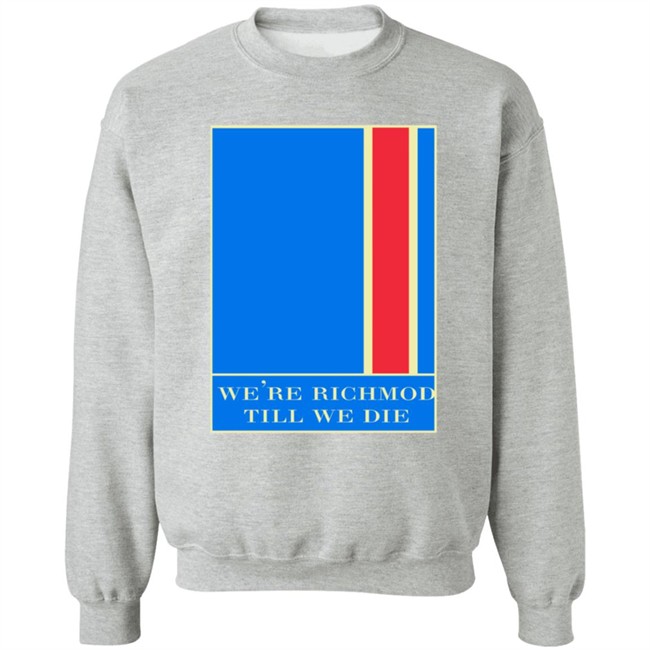 Ted Lasso Merch We're Richmond Till We Die Tee Shirt Ted Lasso Merch We're Richmond Till We Die Tee Shirt