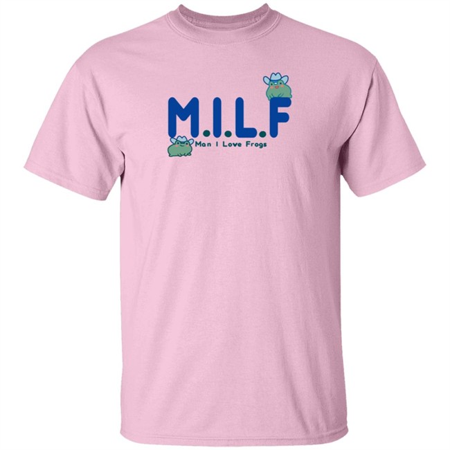 Milf Man I Love Frogs T Shirt Dabigsquish Big Squish Doodlefrog Milf Man I Love Frogs T Shirt Dabigsquish Big Squish Doodlefrog