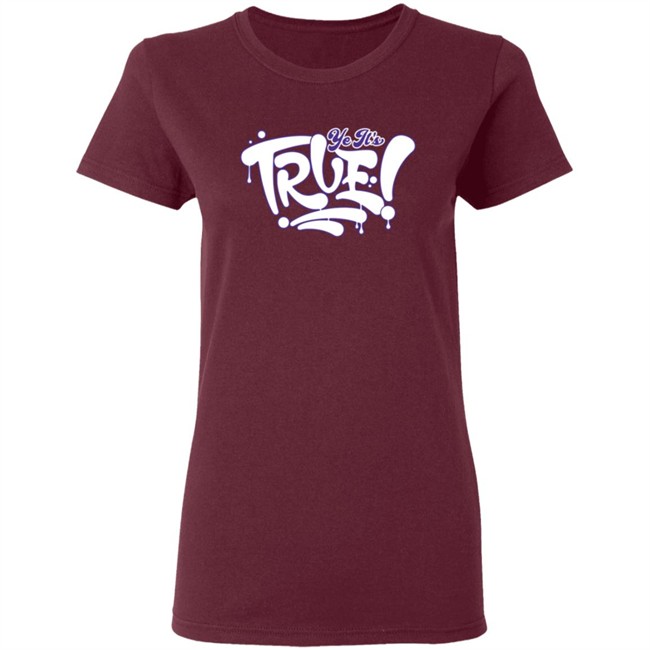 De La Calle Merch Ye It’S True Glow In The Dark Tee Shirt De La Calle Merch Ye It’S True Glow In The Dark Tee Shirt