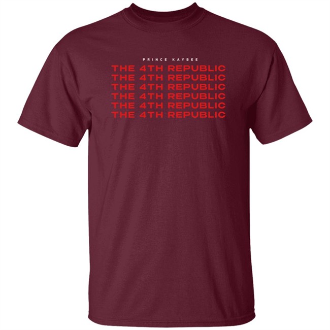 The 4Th Republic Prince Kaybee T Shirt The 4Th Republic Prince Kaybee T Shirt