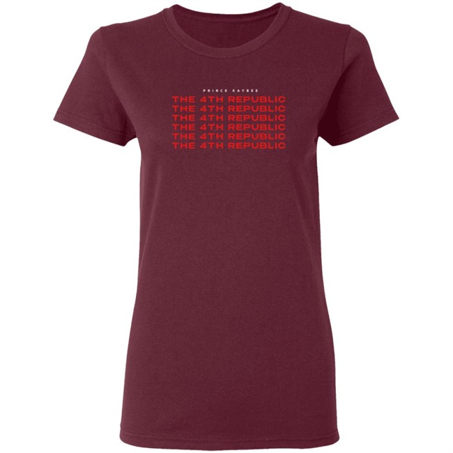 The 4Th Republic Prince Kaybee T Shirt The 4Th Republic Prince Kaybee T Shirt