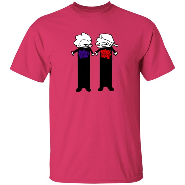 Sharkrobot Fnf Pico X Boyfried T Shirt Sharkrobot Fnf Pico X Boyfried T Shirt