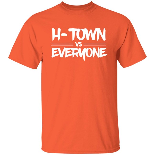Apollohou Store Merch H-Town Vs Everyone Tee Shirt Lance Mccullers Jr