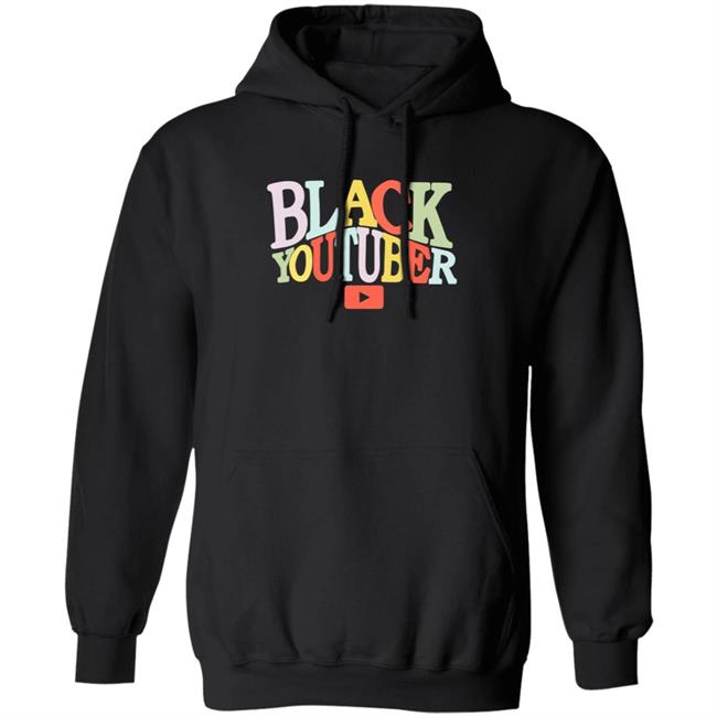 Poudii Merch Psychedelic Black Youtuber Hoodie Poudii Merch Psychedelic Black Youtuber Hoodie