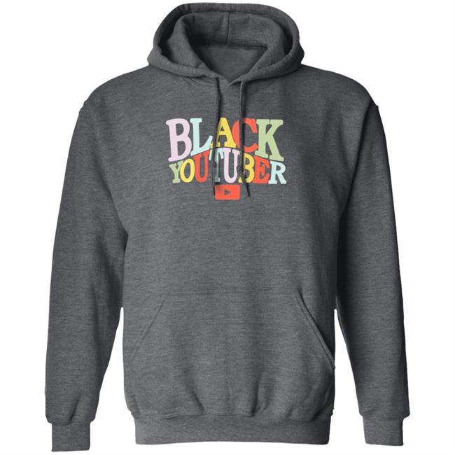 Poudii Merch Psychedelic Black Youtuber Hoodie Poudii Merch Psychedelic Black Youtuber Hoodie