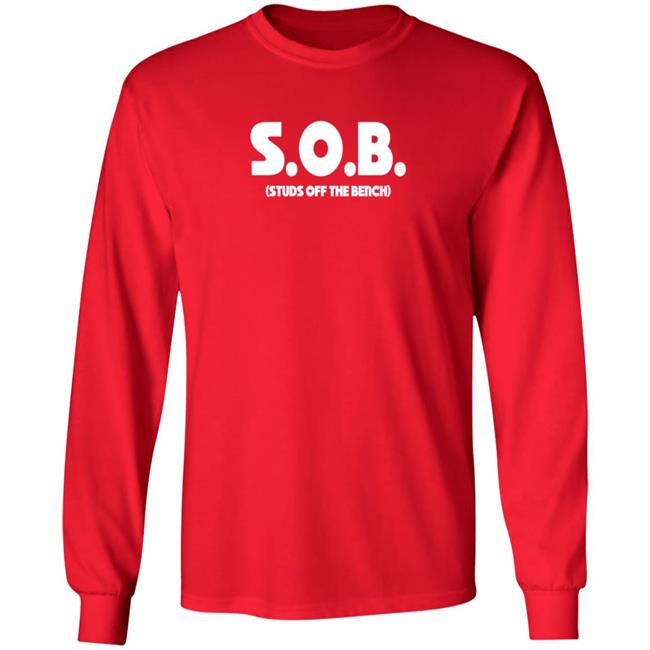 Sob Studs Off The Bench T Shirt Washington Nationals Sob Studs Off The Bench T Shirt Washington Nationals