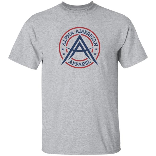 Alpha American Apparel Merch Logo T Shirt Alpha American Apparel Merch Logo T Shirt