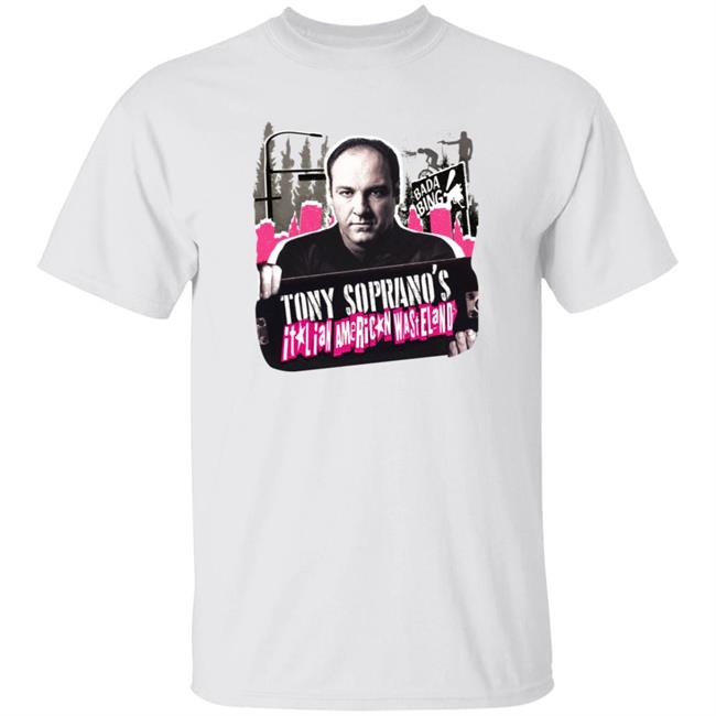 Tony Sopranos Bada Bing T Shirt Hard Drive Sopranos Tony Hawk Shirt