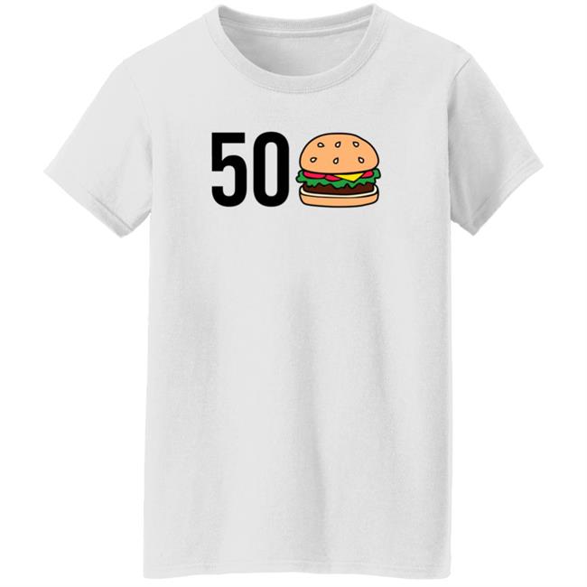 Barstool Sports Store 50 Burger Tee Shirt Colton Korn 50 Hamburger Shirt Barstool Sports Store 50 Burger Tee Shirt Colton Korn 50 Hamburger Shirt