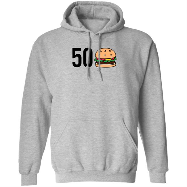 Barstool Sports Store 50 Burger Tee Shirt Colton Korn 50 Hamburger Shirt Barstool Sports Store 50 Burger Tee Shirt Colton Korn 50 Hamburger Shirt