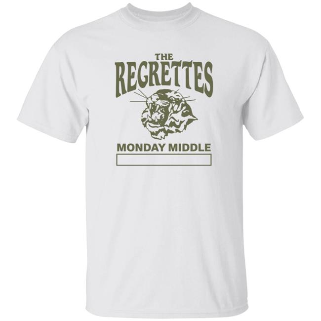 The Regrettes Merch Monday Middle Pe T Shirt