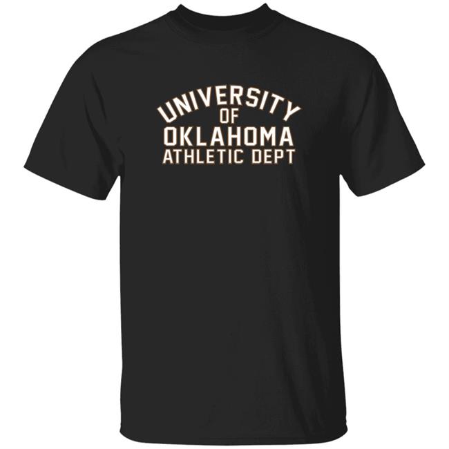 University Of Oklahoma Athletic Dept Shirt Sooner Tracker