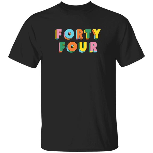 How Ridiculous Merch 44 Block Colour Black Tee Shirt How Ridiculous Merch 44 Block Colour Black Tee Shirt