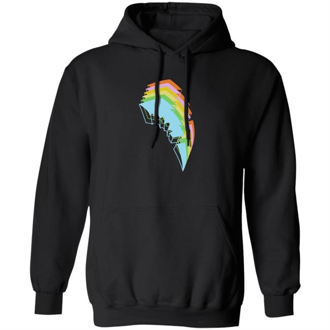Jauz Merch Rainbow Bolt Shirt Heybitethis Jauz Merch Rainbow Bolt Shirt Heybitethis