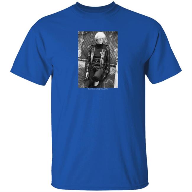 Vacancy Projects Merch Bowie As Warhol Shirt Vacancy Projects Merch Bowie As Warhol Shirt