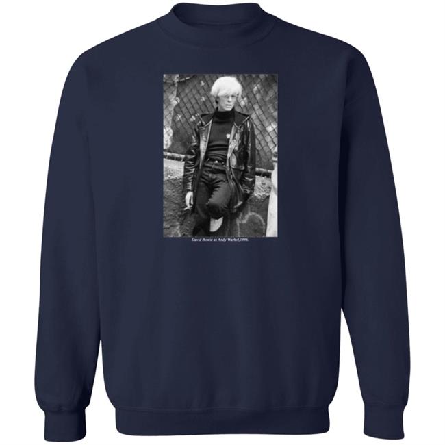 Vacancy Projects Merch Bowie As Warhol Shirt Vacancy Projects Merch Bowie As Warhol Shirt