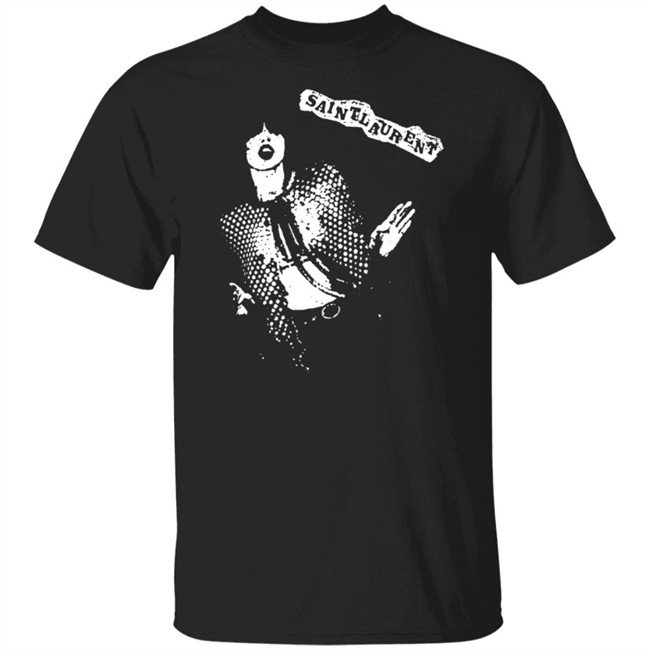 Rock Icon Print T Shirt