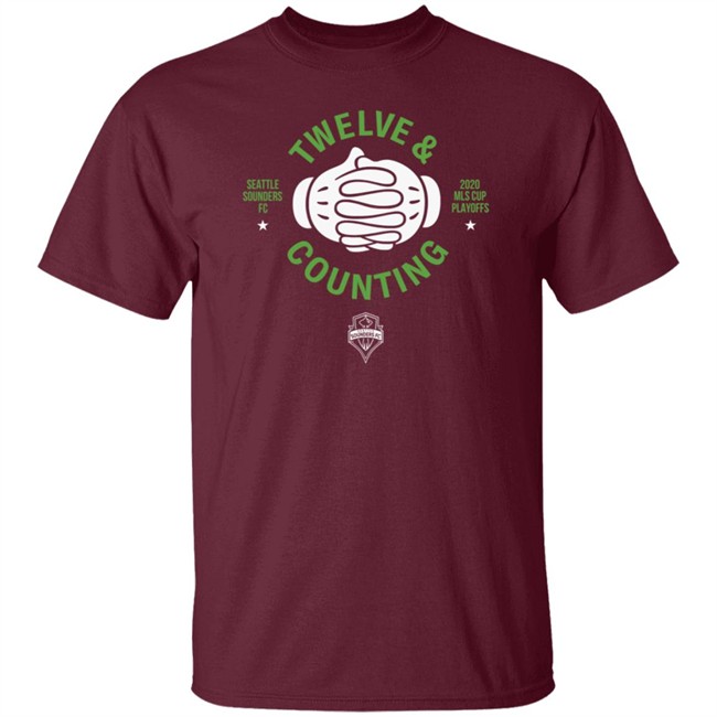 Seattle Sounders FC Fanatics Branded Black 2020 MLS Cup Playoffs Bound Team Slogan T Shirt Seattle Sounders FC Fanatics Branded Black 2020 MLS Cup Playoffs Bound Team Slogan T Shirt