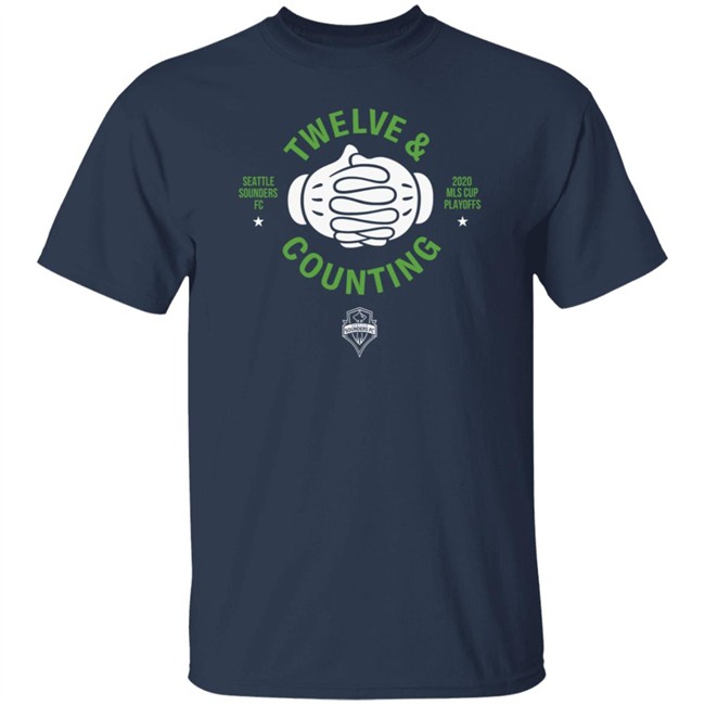 Seattle Sounders FC Fanatics Branded Black 2020 MLS Cup Playoffs Bound Team Slogan T Shirt Seattle Sounders FC Fanatics Branded Black 2020 MLS Cup Playoffs Bound Team Slogan T Shirt