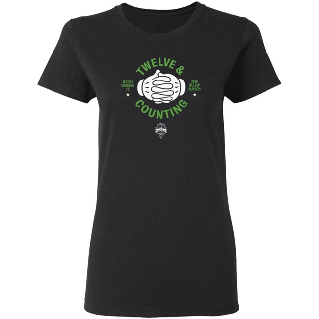 Seattle Sounders FC Fanatics Branded Black 2020 MLS Cup Playoffs Bound Team Slogan T Shirt Seattle Sounders FC Fanatics Branded Black 2020 MLS Cup Playoffs Bound Team Slogan T Shirt