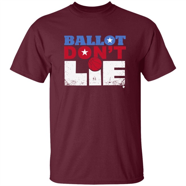 Breaking T Ballot Dont Lie Tee Shirt Breaking T Ballot Dont Lie Tee Shirt