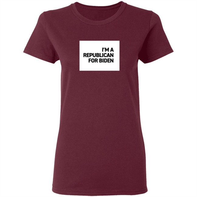 I'm A Republican For Biden T Shirt I'm A Republican For Biden T Shirt