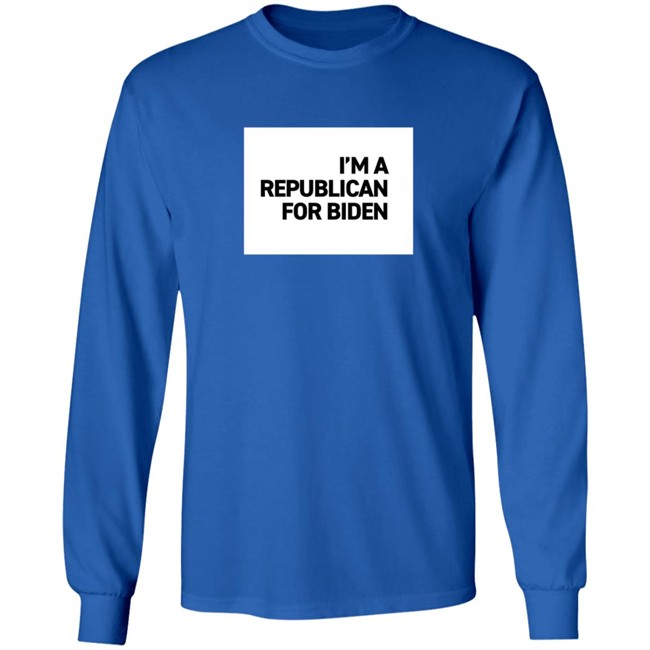 I'm A Republican For Biden T Shirt I'm A Republican For Biden T Shirt