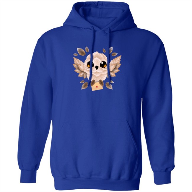 Owl Mail Of Leaves Hoodie Owl Mail Of Leaves Hoodie