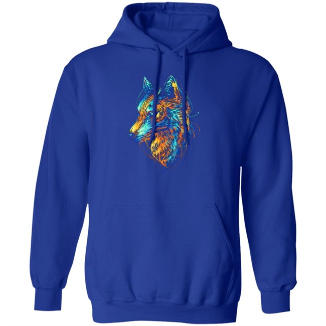 Colourful Wolf T Shirt Colourful Wolf T Shirt