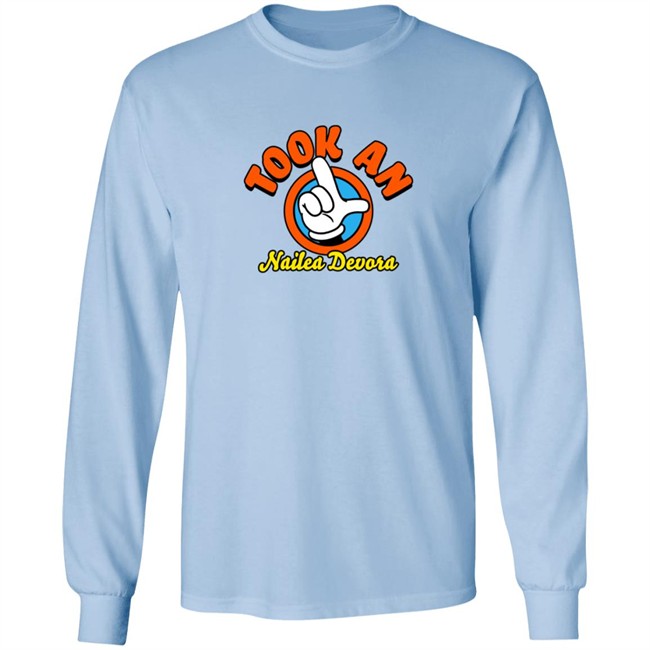 Nailea Devora Merch Took An L Tee Shirt Nailea Devora Merch Took An L Tee Shirt
