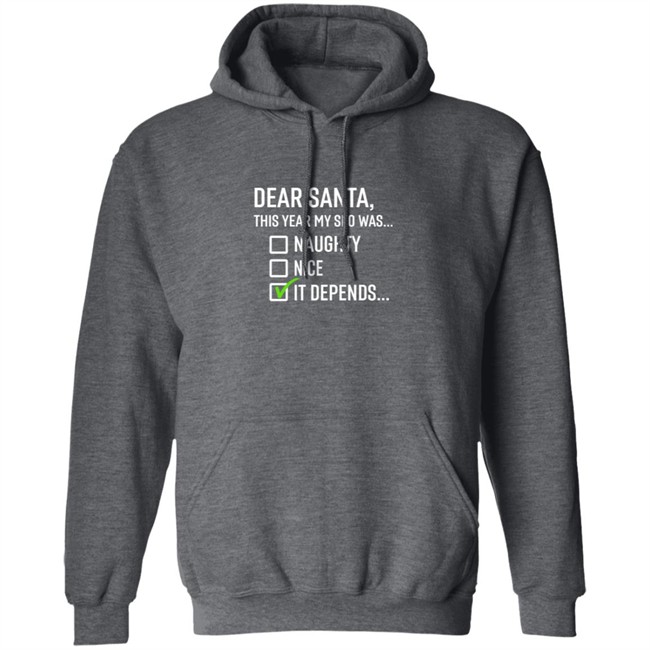 Search Engine Journal Merch Dear Santa It Depends T Shirt Search Engine Journal Merch Dear Santa It Depends T Shirt