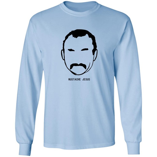 Mustache Jesus Tee Mustache Jesus Tee