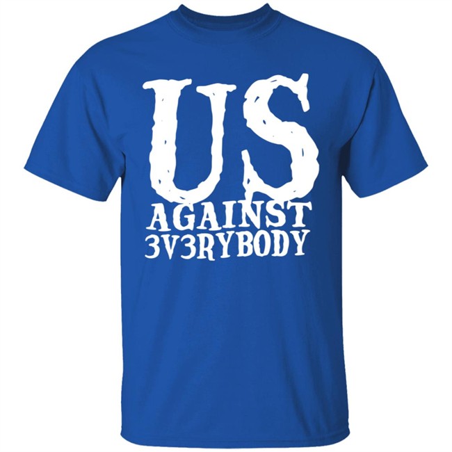 Ua3 Clothing Merch US Against 3v3rybody Shirt Ua3 Clothing Merch US Against 3v3rybody Shirt