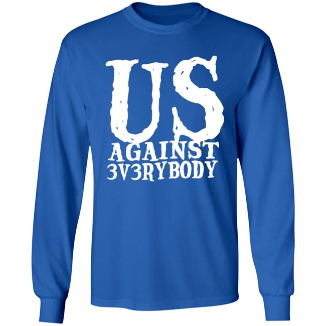 Ua3 Clothing Merch US Against 3v3rybody Shirt Ua3 Clothing Merch US Against 3v3rybody Shirt