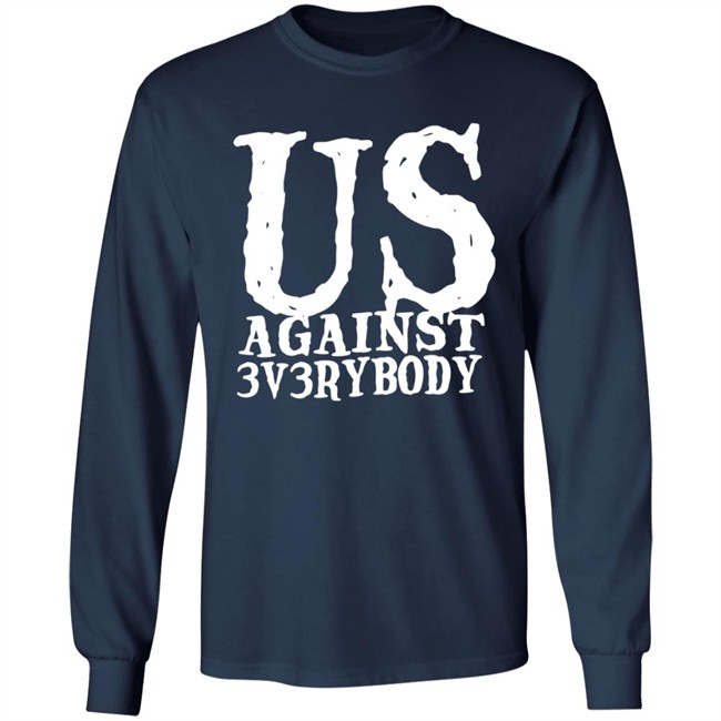 Ua3 Clothing Merch US Against 3v3rybody Shirt Ua3 Clothing Merch US Against 3v3rybody Shirt